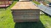 APPROX. 40 SHEETS OF USED T AND G SHEETING - 3