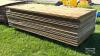 APPROX. 40 SHEETS OF USED T AND G SHEETING - 4