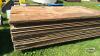APPROX. 40 SHEETS OF USED T AND G SHEETING - 5