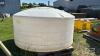 1100GAL POLY TOTE, TOP HAS BEEN PATCHED - 3