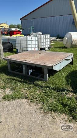 SPRING ASSISTED DOCK LEVELING PLATE
