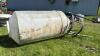 12FT POLY TANK, MISSING LID - 2