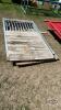(3) 47IN GALVANIZED HORSE STALL SLIDING DOORS - 3