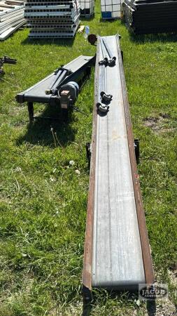 (2) LENGTHS OF BELT CONVEYOR