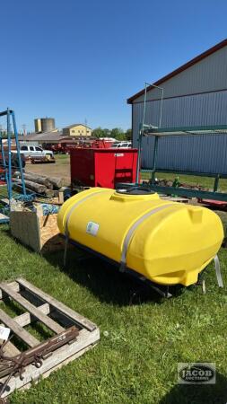 300GAL ALPINE TANK WITH FRAME FOR 1990 JD DRILL