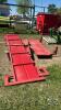 12FT STEEL SIDE RACKS OFF DUMP WAGON