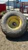 (2) UNMATCH 18.4-26 TIRES ON 8 BOLT RIMS - 3