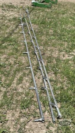 APPROX. 50FT OF 1/2IN STAINLESS WATER LINE
