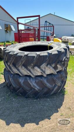 (2) CONTINENTAL 520/85R38 TIRES