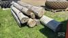 (6) APPROX. 8FT PIECES OF HYDRO POLE - 3