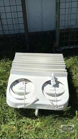 (10) CALF HUTCH BUCKET HOLDERS