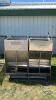 (4) STAINLESS STEEL WET DRY HOG FEEDERS - 2