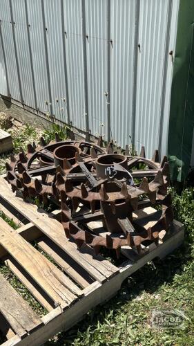 (4) BRILLION SPROCKET WHEELS