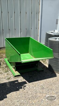 METAL HOPPER BIN