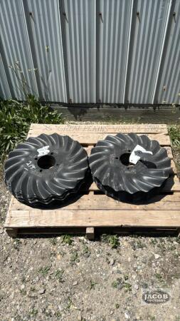 25 GREAT PLAINS VORTEX TURBO BLADES