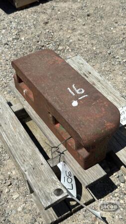 COCKSHUTT WEIGHT