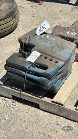 (5) 40KG FORD FRONT END WEIGHTS