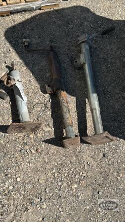 (3) SIDE MOUNT TRAILER JACKS