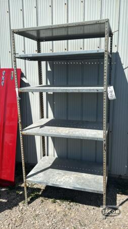 METAL 5 SHELF UNIT