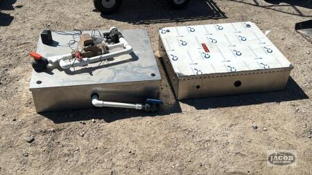 (2) STAINLESS STEEL CONTROL PANELS
