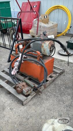 HYDRAULIC POWER UNIT WITH 10HP 230V MOTOR