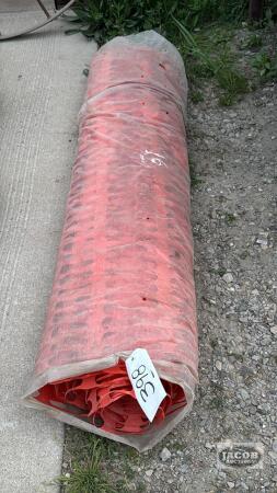 PARTIAL ROLL ORANGE CONSTRUCTION/SNOW FENCE