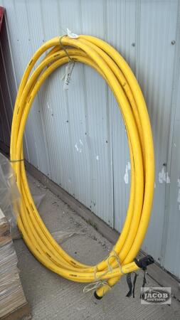 APPROX. 65FT OF 1IN UNDERGROUND GAS PIPE