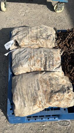 (3) HALF PAIRS OF ROAD BLAZER TIRE CHAINS