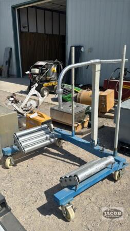 DUAL TIRE CHANGER CART