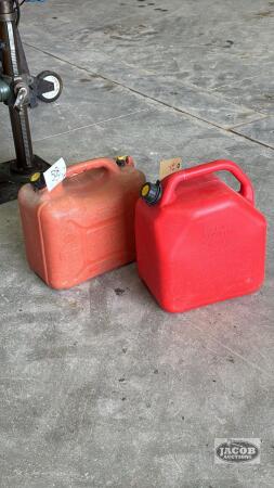 (2) JERRY CANS