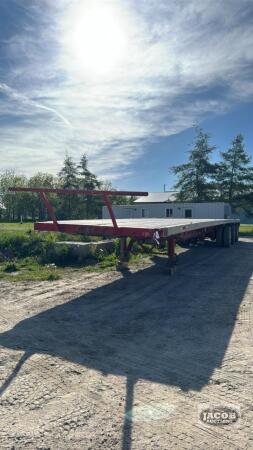 2005 MANAC 53FT TRIAXLE FLATBED TRAILER