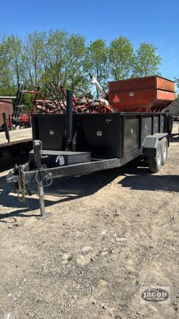 14FT X 7FT TANDEM DUMP TRAILER
