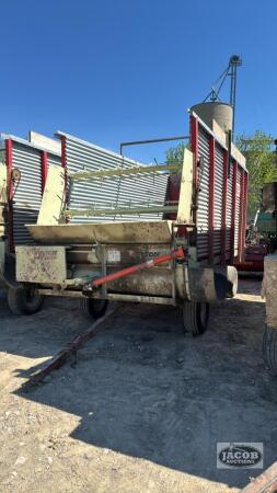 DION 16FT FORAGE WAGON WITH GALV. SIDES