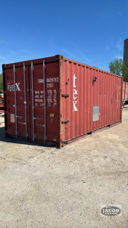 20FT X 8FT SEACAN WITH PERKINS DIESEL GENERATOR