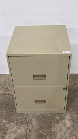 2 Drawer Metal Filing Cabinet