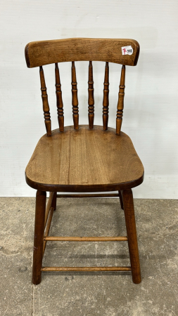 Wooden Spindle Back Chair