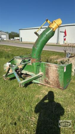 SEE NOTE: LUCKNOW 8FT SINGLE AUGER SNOWBLOWER