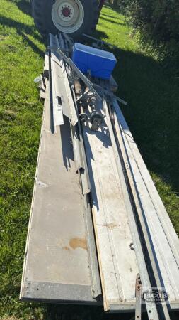 20FT W X 14FT H OVERHEAD DOOR WITH HARDWARE