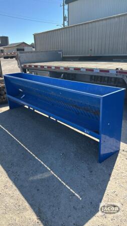 STEEL 10FT SINGLE SIDED SHEEP FEEDER