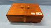 Wooden Box with Buttons -See Note