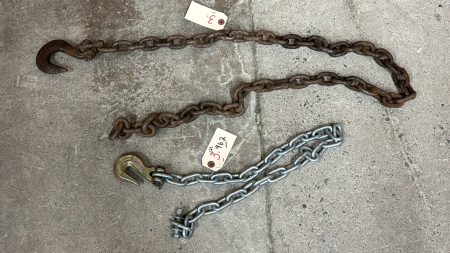 3ft & 6ft Chains with Hooks on One End