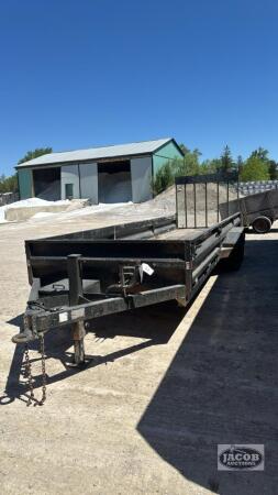 BERKELMANS 24FT X 6.5FT LANDSCAPE TRAILER