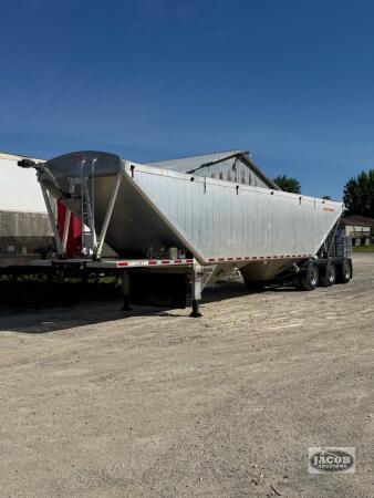 2021 PLATINUM ALUMINUM TRIAXLE HOPPER TRAILER