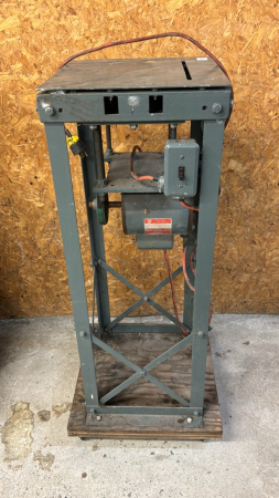 Homebuilt Table Saw Frame with Motor But No Blade