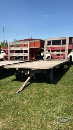 8FT X 18FT FLAT RACK WAGON