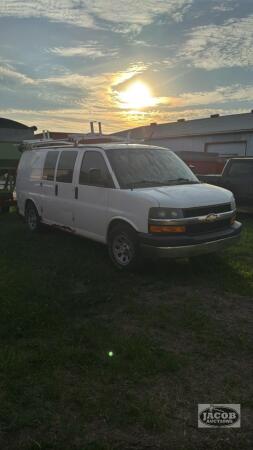 2012 CHEVROLET GAS WORK VAN