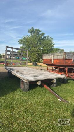 8FT X 18FT FLAT RACK WAGON