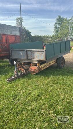 6FT X 10FT HYDRAULIC SINGLE AXLE DUMP TRAILER