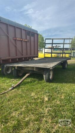 8FT X 16FT FLAT RACK WAGON