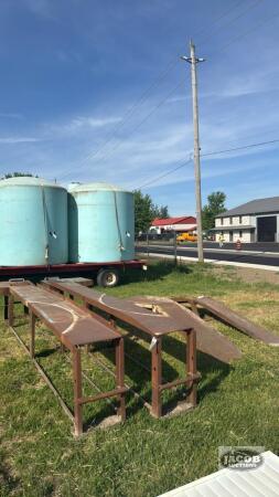 SET OF STEEL CAR RAMPS